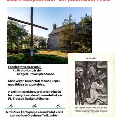 V. Vissza a városba kerékpáros zarándoklat