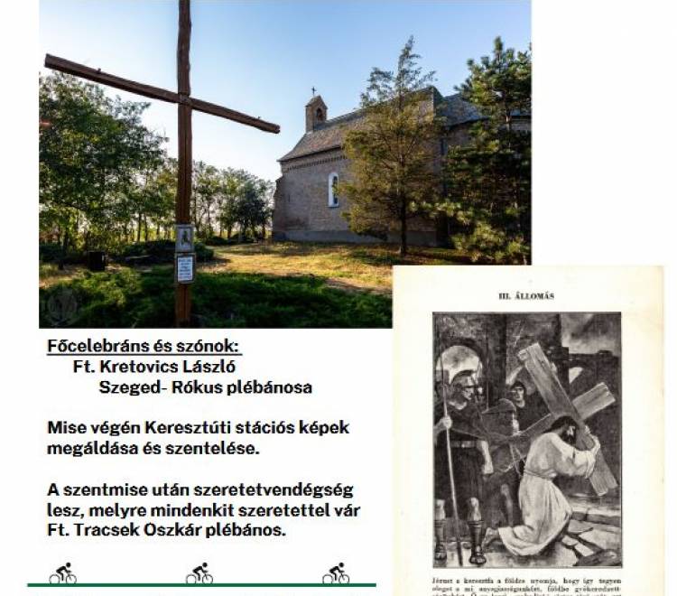 V. Vissza a városba kerékpáros zarándoklat